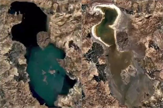 eqati İranın Urmiya gölü ilə bağlı siyasətini kəskin tənqid etdi - Video