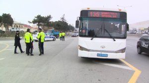 Polis narkotik təsiri altında olan avtobus sürücülərini saxladı