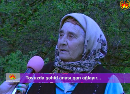 Tovuzda şəhid anası qan ağlayır... - MEDİA TV - Eksklüziv - VİDEO