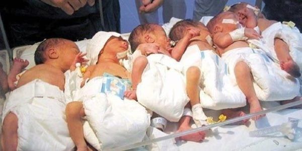 Azərbaycanlı qadın 6 uşaq dünyaya gətirdi - 2 oğlan, 4 qız