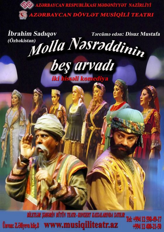 Musiqili Teatrda həftəsonu - FOTOLAR