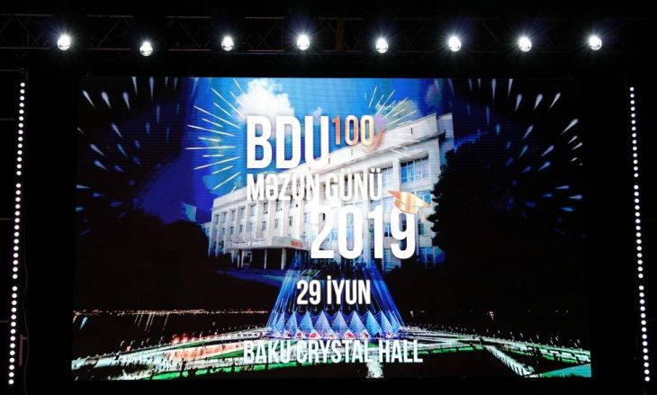 BDU-nun “Baku Crystal Hall”da möhtəşəm Məzun Günü - VİDEO - FOTOLAR