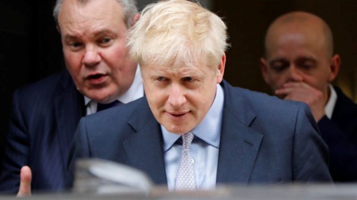 Boris Conson parlamenti bağlayır