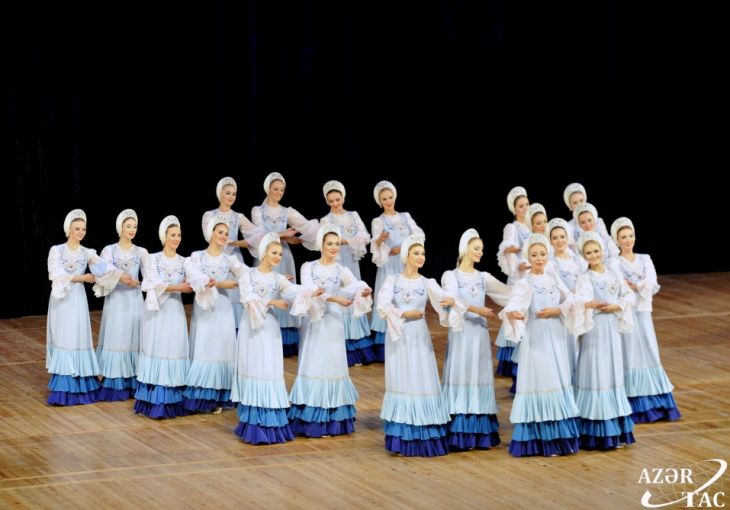 Əfsanəvi “Beryozka” ansamblı Bakıda konsert proqramı ilə çıxış edib