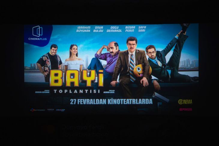 “CinemaPlus” kinoteatrında “Bayi toplantısı” türk komediyasının premyeradan öncə nümayişi keçirilib - FOTOLAR