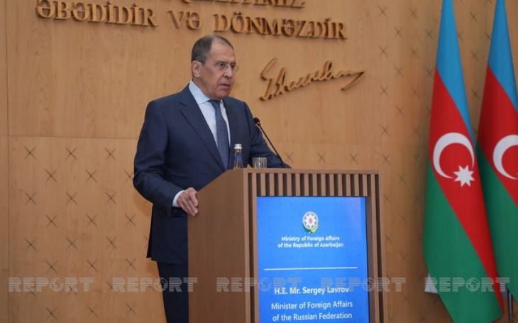 Lavrov: "Minalanmış ərazilərin xəritələrinin verilməsi Yerevanda müzakirə edilib"
