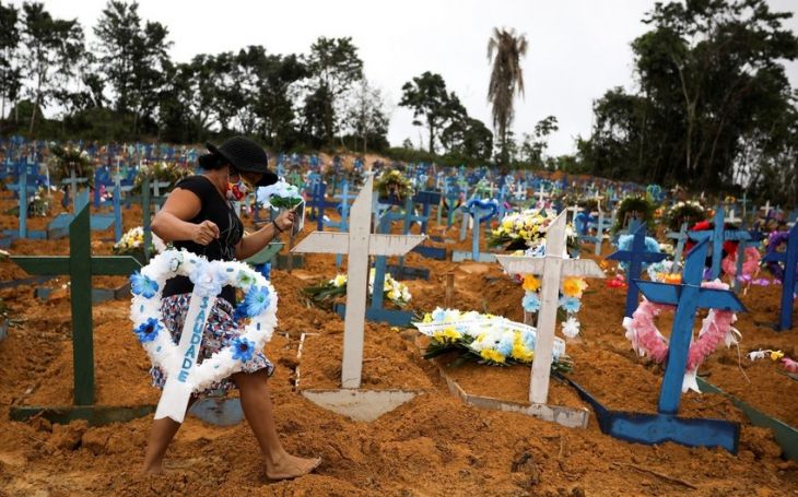 Braziliyada 524 mindən çox şəxs koronavirusdan ölüb