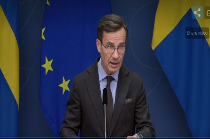 İsveç Baş naziri: "Ukraynanın taleyi Avropanın taleyidir"