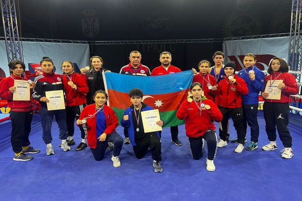 Azərbaycan boksçuları Millətlər kubokunda 11 medal qazanıblar - FOTO